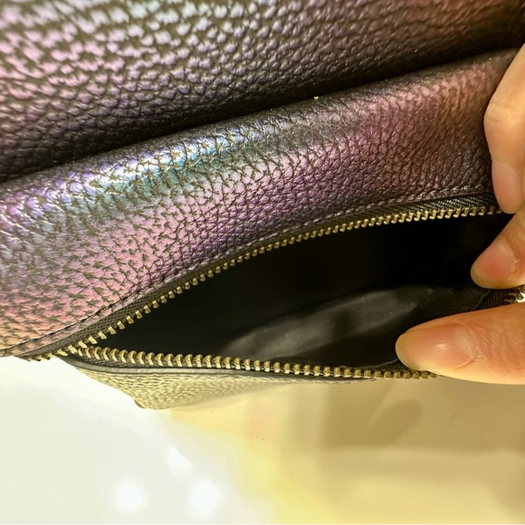 Coach Hologram Oil Slick Charlie Mini Backpack - Picture 16 of 17